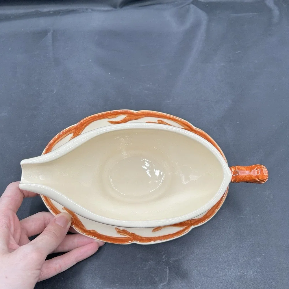 Vintage Franciscan Apple‎ Gravy Boat 8